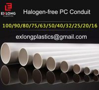 pc conduit for electrical wiring, halogen-free electrical pipe