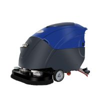 Automatic Walk Behind Floor Scrubber Machine  with Double Brush