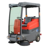Semi-Closed Industrial Floor Sweeping Machine Driving Type Sweeper