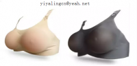 Realistic False Silicone Breast Forms With Bra