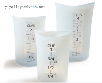 Silicone Collapsible measuring cup By Hangzhou Glory Industry Co