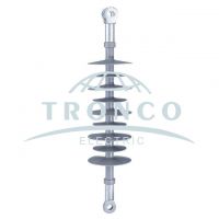 ANSI Grey Polymer Insulator 11kv 33kv 66kv 132kv Suspension Insulator