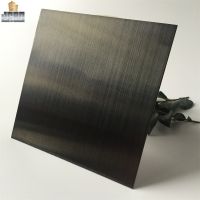 Steel Hairline Sheet - Black Titanium