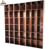 Steel Brown Detachable Cabinet