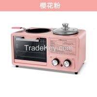 Home Multifunctional breakfast machine, 4-in-1 breakfast machine toast