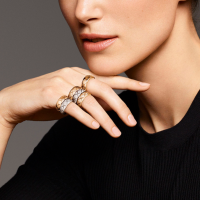 luxury designer Jewelry Gold Bracelet Rings Earrings CC logo