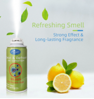 Best Selling Lasting Fresh Home Citrus Fragrance Car Vehicle Perfume Room Freshener Liquid Air Freshener Spray High Disinfection