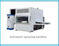 Automatic  spraying  paint machine for wooden door