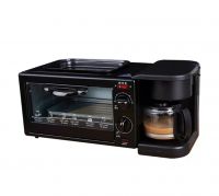 Multifunctional breakfast machine Home 3 in 1 coffeemachine baking oven bread machine