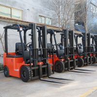 2.5 Ton electric forklift battery power pallet fork lifts