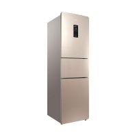 Three-door Air-cooled Frost-free Save Refrigerator Small Net Taste For Household Use
