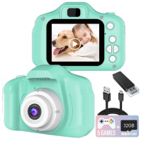 Children Kids Camera Mini Educational Toys For Children Baby Gifts Birthday Gift Digital Camera 1080p Projection Video Camera