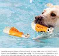 Turkey Leg Dog chew Toy Summer Dogs Ice Chewing Toys Treat Dispensing Slow Feeder