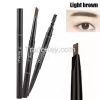 5 Colors Natural Makeup Double Heads Automatic Eyebrow Pencil