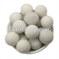 Chemical industry inert support media porcelain balls 3-50mm inert cer