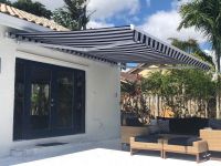 Outdoor Sun Shade Manual Used Retractable Awning