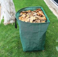 Green Garden Waste Bag Large with Lid