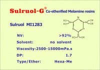Co-etherified Melamine resins Sulruol MI1283
