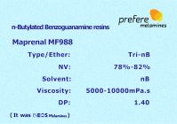 n-Butylated benzoguanomine formaldehyde resin Maprenal MF 988