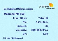 iso-Butylated Melamine resins Maprenal MF650