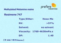 Methylated Melamine resins Resimene 747