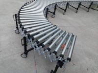 Automatic Power Roller Driven V-Ribbed Belt Pallet Conveyor System