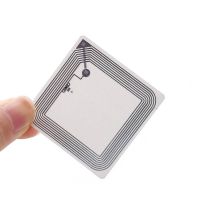 ISO15693 Protocol NXP ICODE SLIX Chip 50*50mm School Library NFC Tag RFID Label Sticker