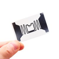 53*33mm 1-8m Read Range RFID UHF Sticker Tag