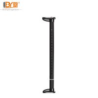 Stainless steel wall mounted clothes rail adjustable curtain rod clothes drying rack