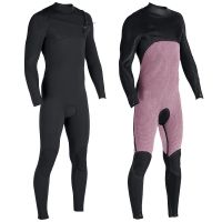 5/4mm 4/3mm 3/2mm Neoprene Chest Zip Wetsuit Super Stretch Thermal Limestone One Piece Dry Surfing Suit
