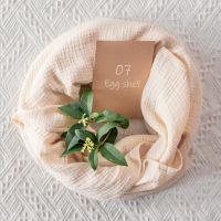 40s GOTS Musllin Fabric by Yard Double Gauze Fabric Wholesale Organic Cotton Muslin