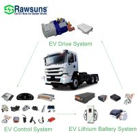 360kw 2000Nm ev motor with electric transmission car convertion kit ev conversion kit with batteries for 31-49ton truck