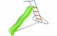 kids slide in patio garden playground amusement with 180cm length Plastic PP material