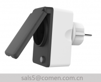 Outdoor Wi-Fi Socket, Smart Plug Socket, WiFi Plug,  Voice Control and Timer Function, Compatible with Alexa and Google Home, for 2.4 GHz Network