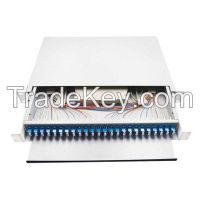 Fully Equipped With Lc Single-mode Fiber Optic Patch Frame 24-port 48-