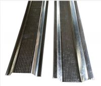 Galvanized steel omega channel for ceilings