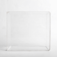 HONGDAO Acrylic plate storage box Transparent storage box display box