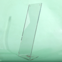 L Shape Clear A4 A5 A6 Acrylic Display Stand Sign Holder Menu Holder