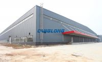 Heavy steel structure frame storage shed workshop building warehouse