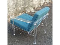 Acrylic Sofa Chair Leisure Chair Uph Chair