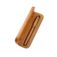 Chinese calligraphy pen manufacturer Bamboo wholesale-fountain pens sets with bamboo pen box
