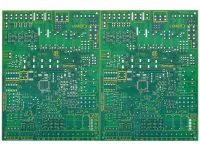 double sided printed circuit board with Lead free HASL for industrial control system