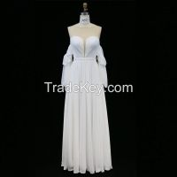 Elegant Satin Wedding Dress For Women