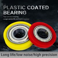 Plastic Coated Bearing Small Plastic Pulley Wheel Nylon Coated