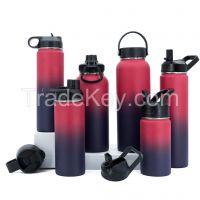 double walled vacuum insulated mug stainless steel water bottle therma