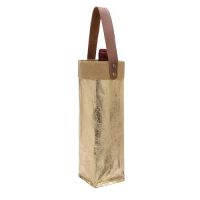 Washable Kraft Paper Wine Bag