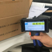 Ls Hand-held Inkjet Coding Machine Automatic Assembly Line Carton Bag Production Date Coding Machine Small Intelligent Portable Date Coding Machine