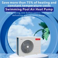 Air YINI Full DC Inverter WIFI Air Source Air To Water Swimming Pool Heat Pump Water Heater Chiller Water Spa Pool Heater