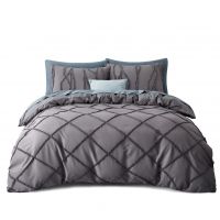 Tufted Peach Duvet Cover