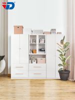 Yadan Bedroom metal closet with 2 drawers